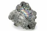Iridescent Bournonite Crystals with Pyrite and Siderite - Bolivia #248505-1